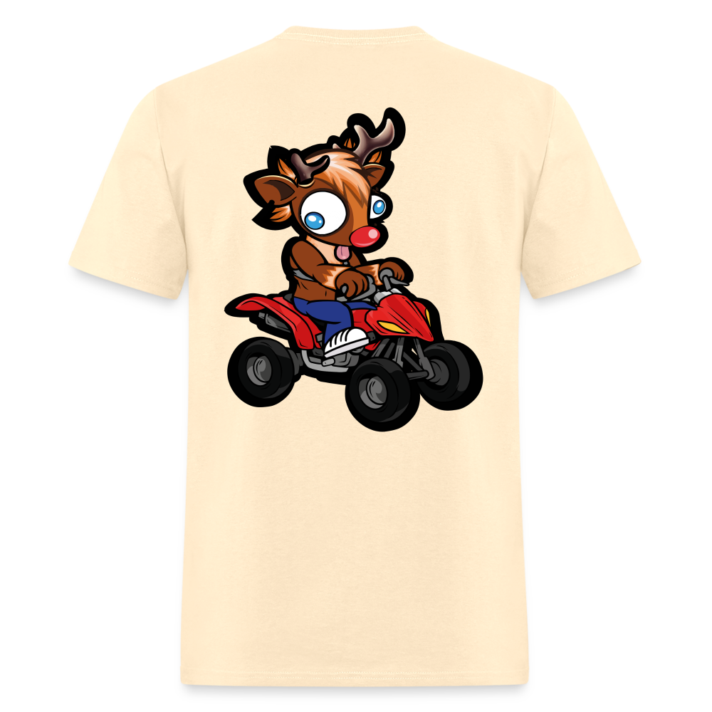 Four wheelin' Buck Tee! - natural