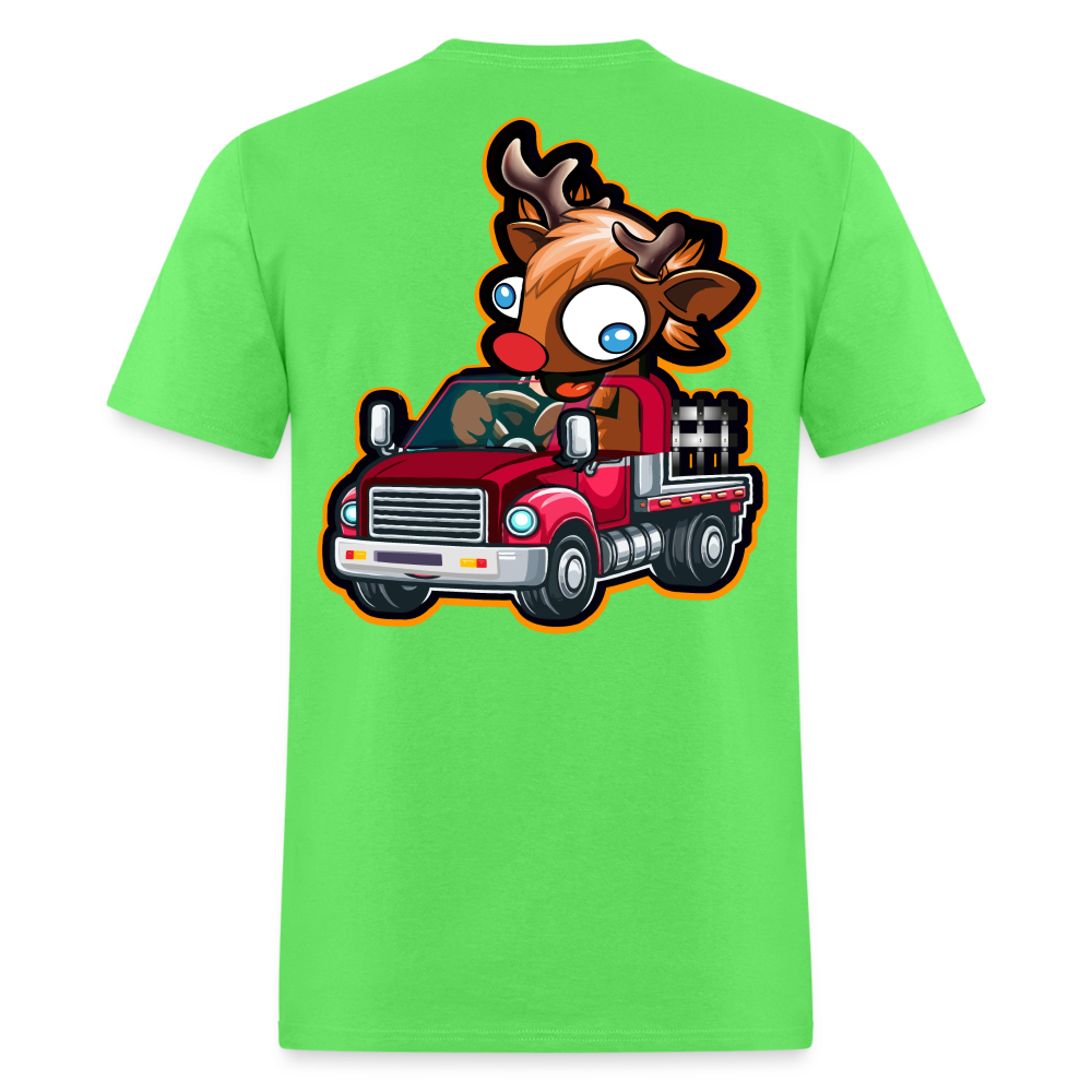 Truck Drivin' Buck Tee! - kiwi