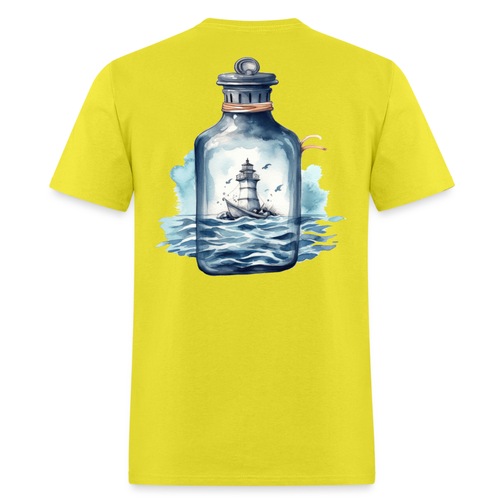 Lighthouse Bottle Tee! - yellow