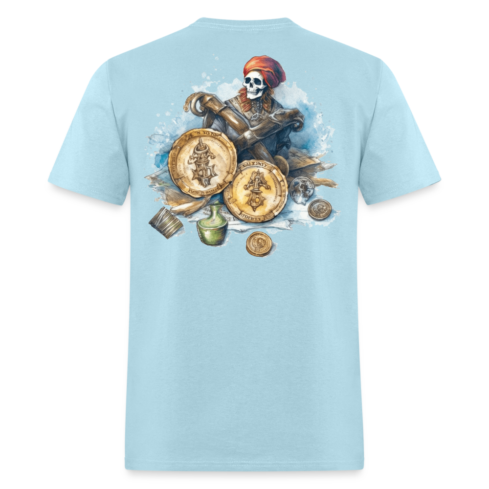 Lost Pirate Tee! - powder blue