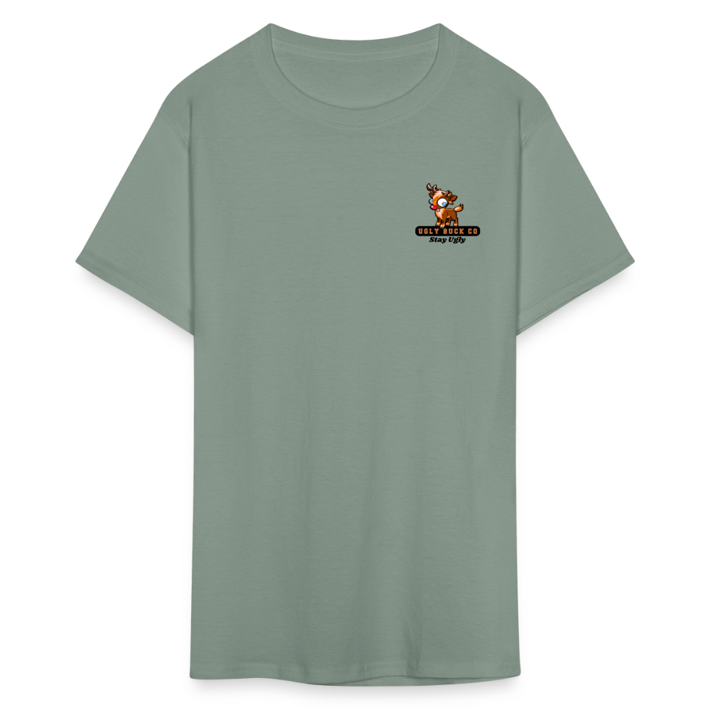 Big Beard Little Pecker Tee! - sage