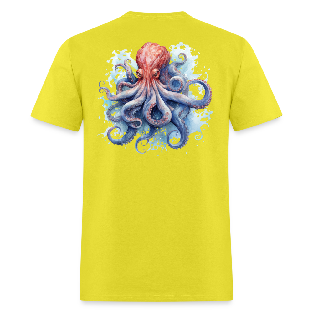 Octopus Tee! - yellow