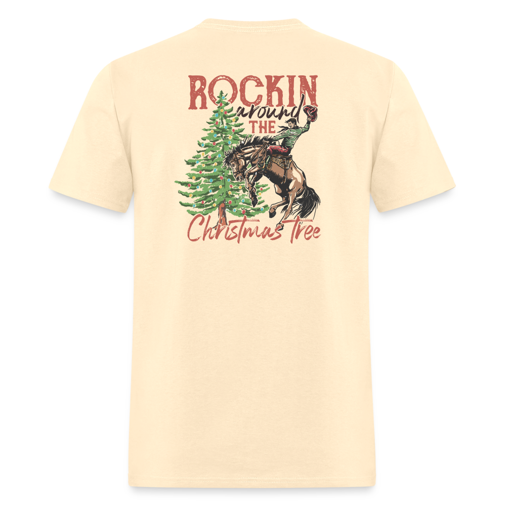 Rockin Around The Christmas Tree Tee! - natural