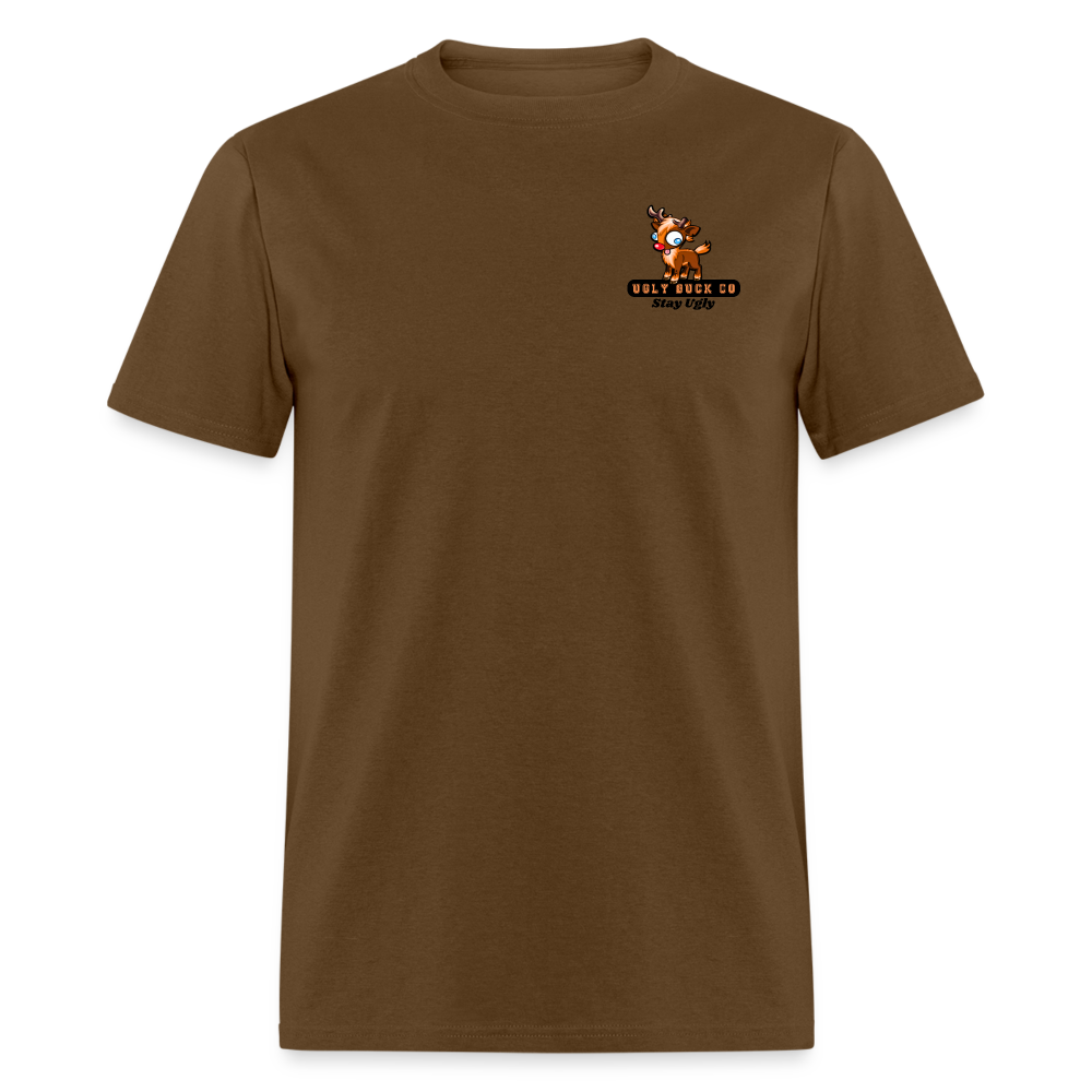 Patriotic Bass Tee! - brown