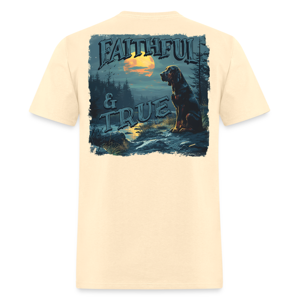 Faithful and true Tee! - natural