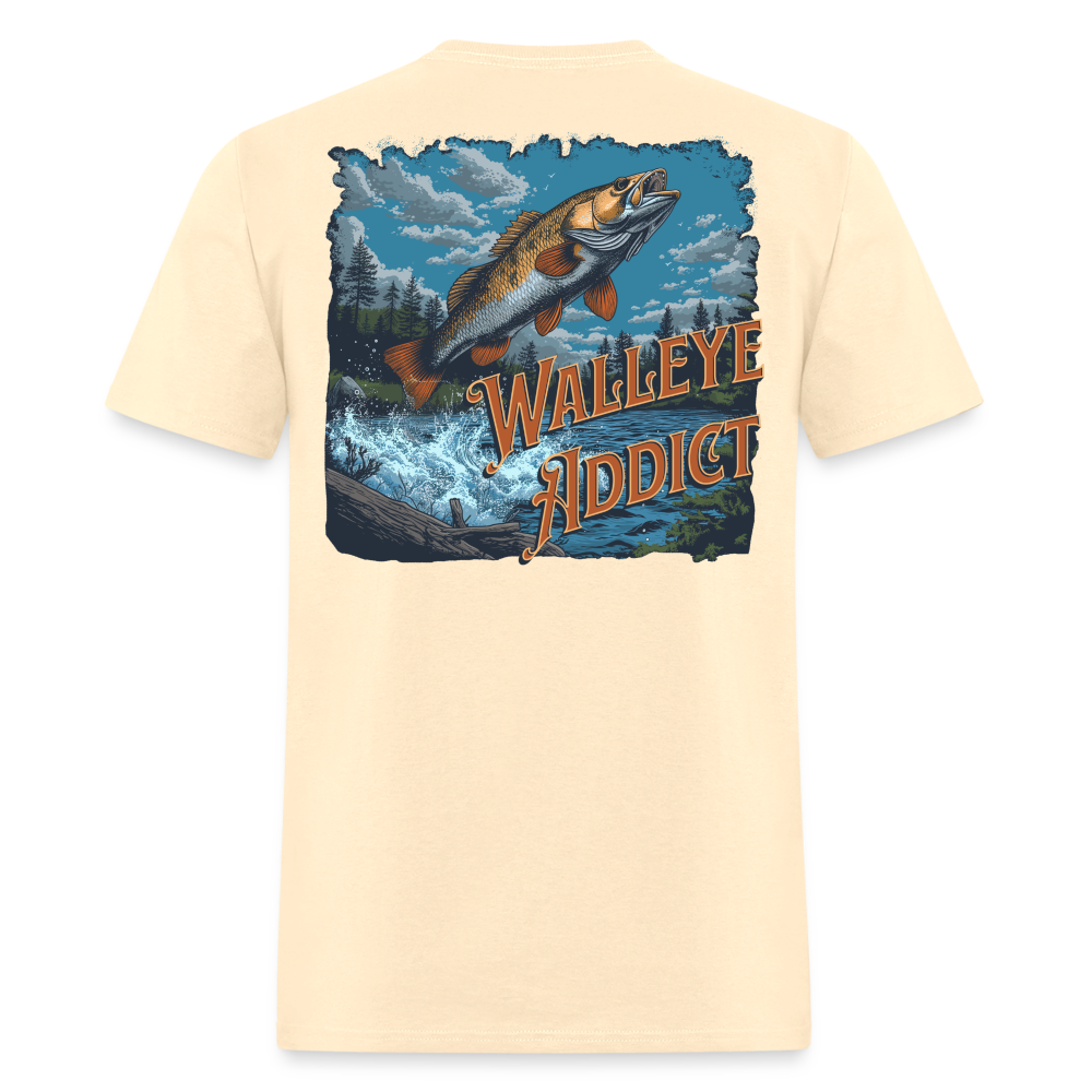 Walleye Addict Tee! - natural