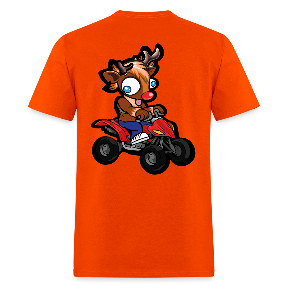 Four wheelin' Buck Tee! - orange