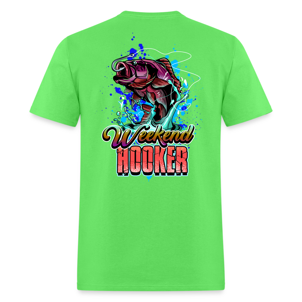 Weekend Hooker Tee! - kiwi