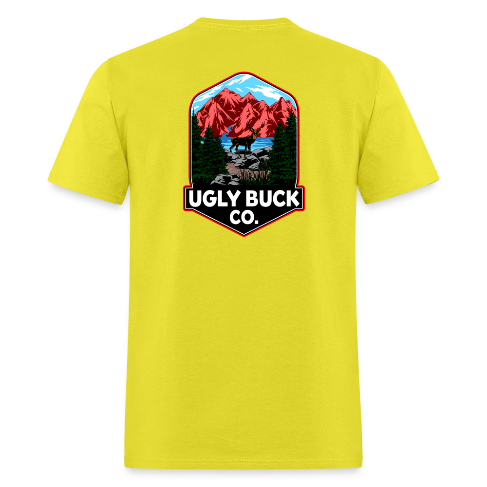 UBC Mountain Badge Tee! - yellow