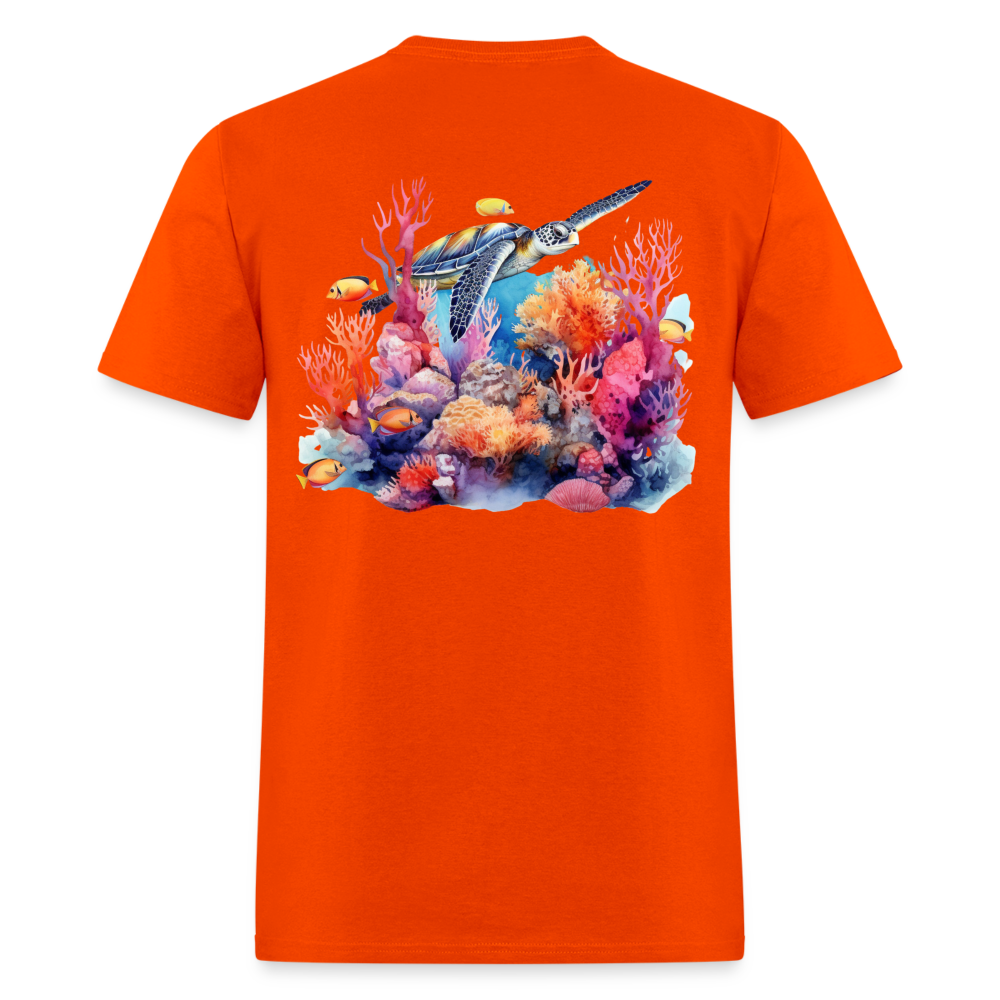 Coral Reaf Tee! - orange