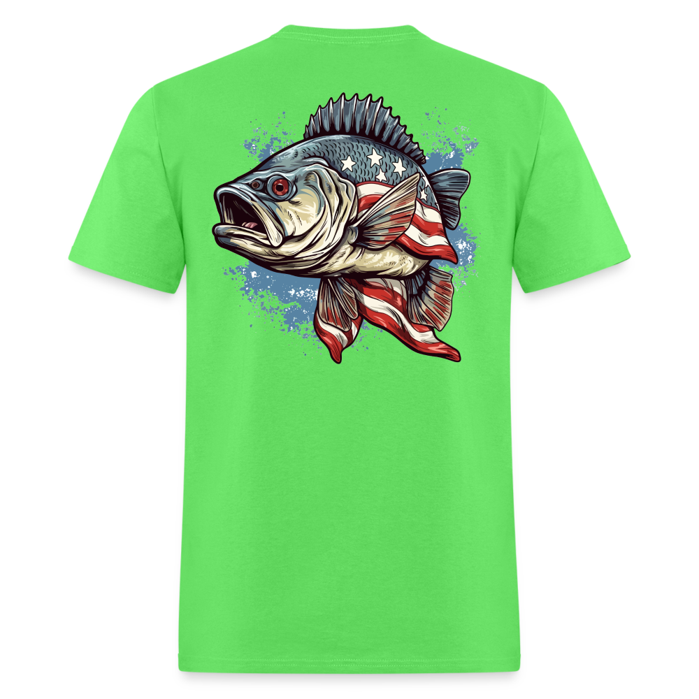 Patriotic Bass Tee! - kiwi