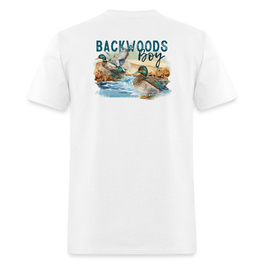 Backwoods Boy Tee! - white