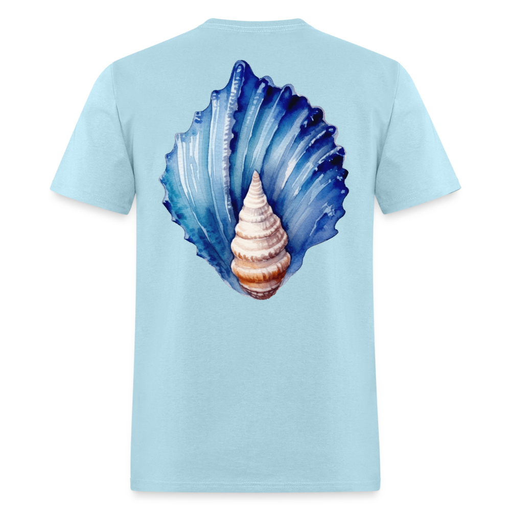 Seashell Tee! - powder blue