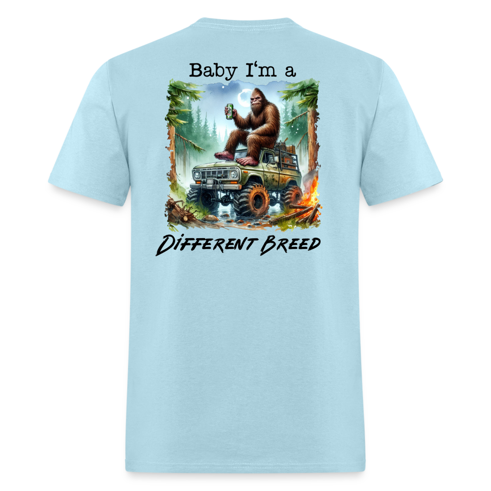 Bay Ima Different Breed Tee! - powder blue