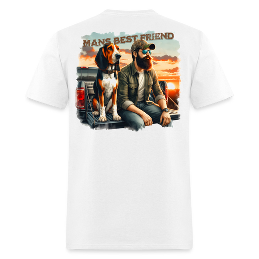 Man's BestFriend Tee! - white