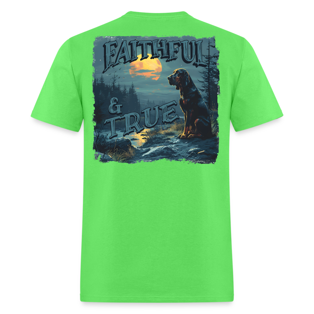 Faithful and true Tee! - kiwi