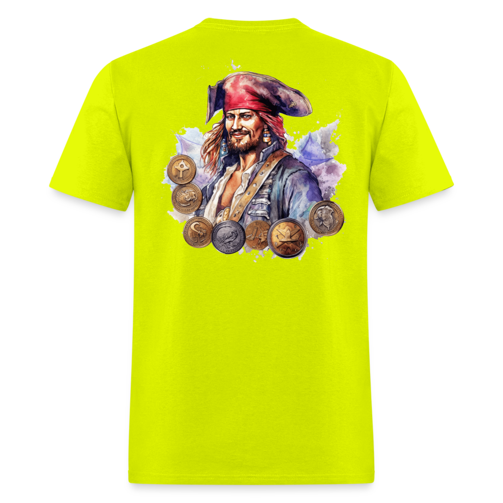 Pirate #1 Tee! - safety green