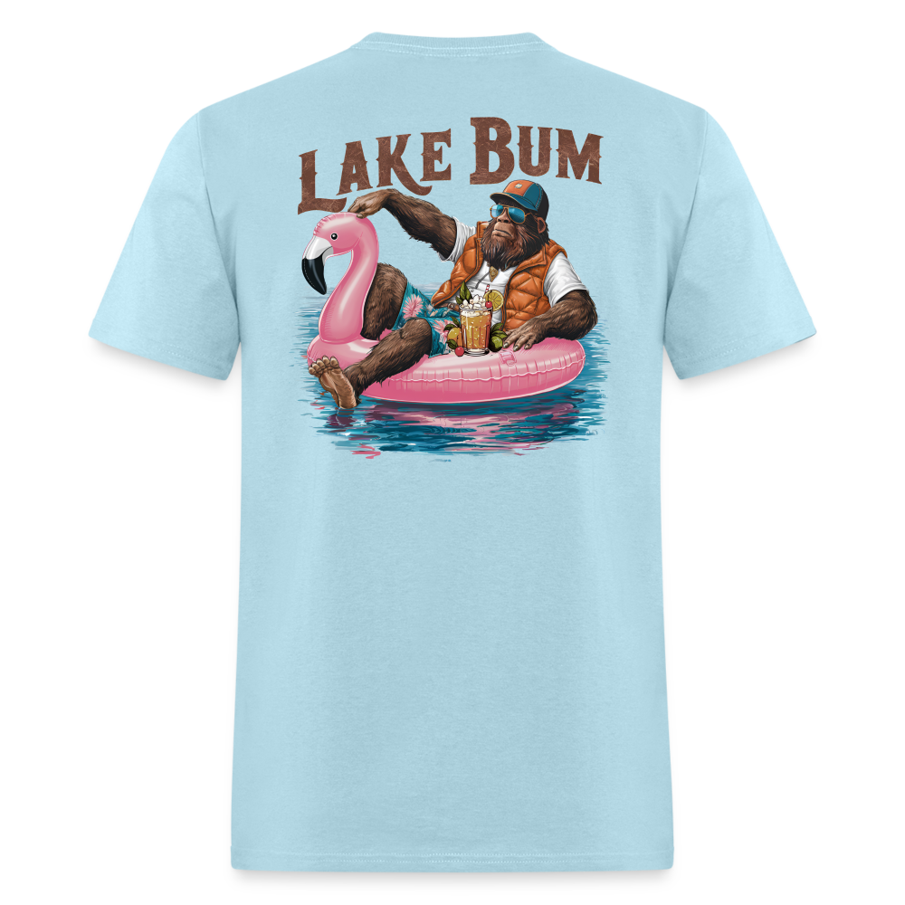 Lake Bum Tee! - powder blue