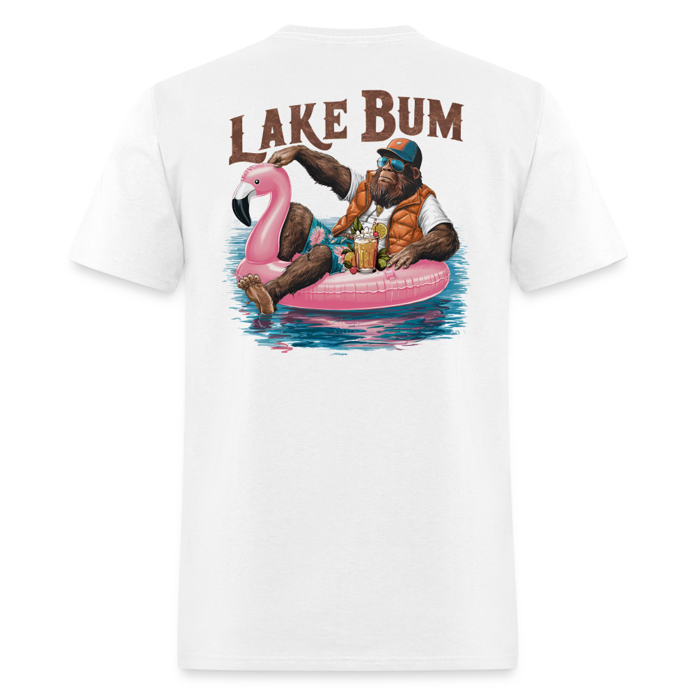 Lake Bum Tee! - white