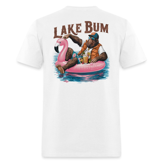 Lake Bum Tee! - white