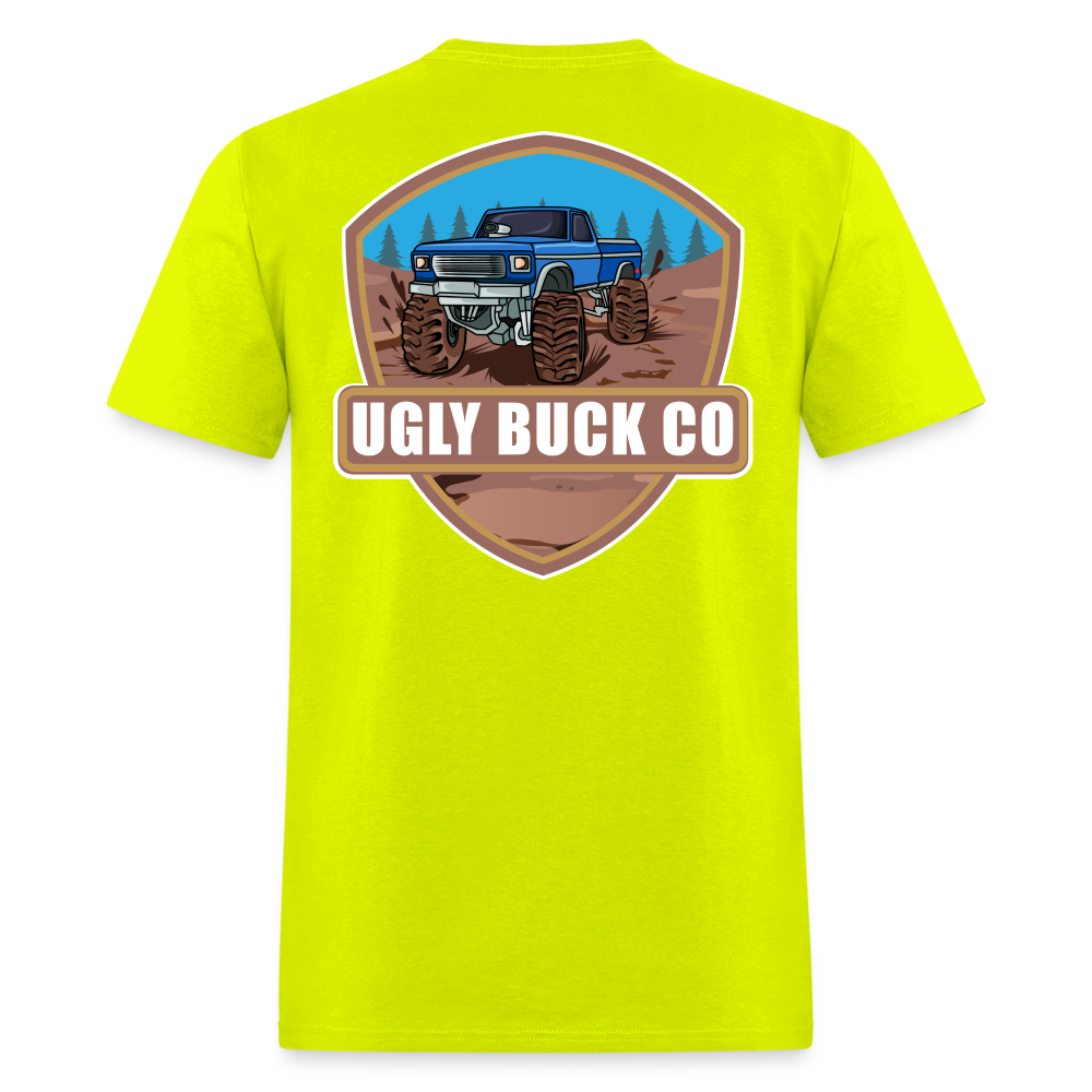 Muddin' Life Tee! - safety green