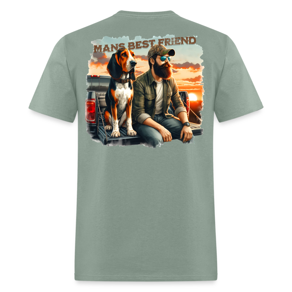 Man's BestFriend Tee! - sage