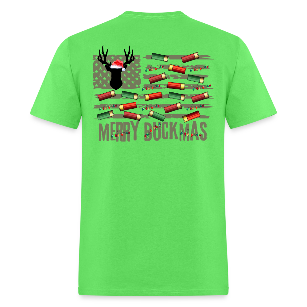 Merry Buckmas Tee! - kiwi