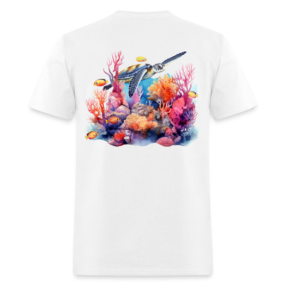 Coral Reaf Tee! - white