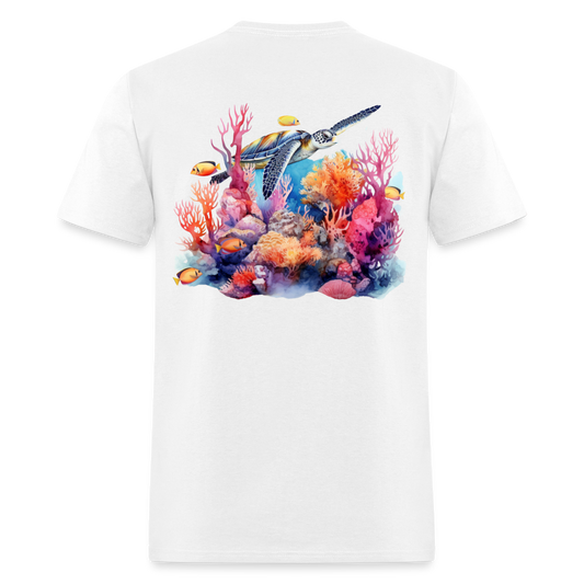 Coral Reaf Tee! - white