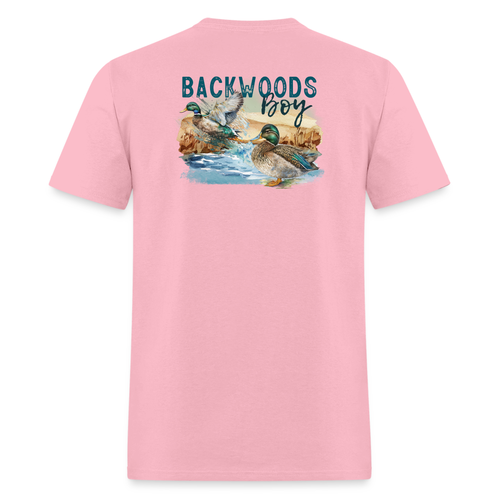 Backwoods Boy Tee! - pink