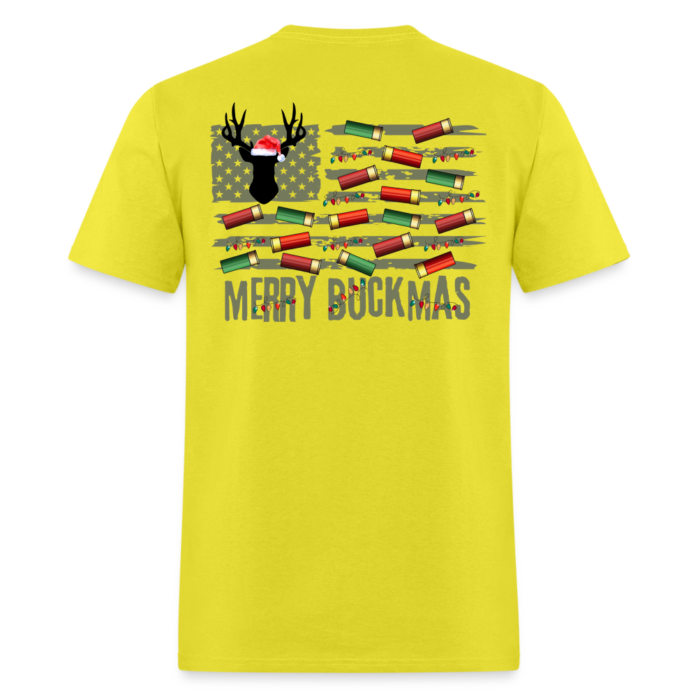 Merry Buckmas Tee! - yellow